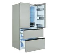 Tesla T571FRDX French Style Fridge Freezer With Water Dispenser Non Plumbed - STAINLESS STEEL