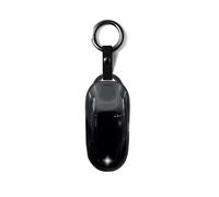 Tesla Key Fob Cover Model X Smart Remote Control Car Key Cases for Tesla Model S 3 Y X Tup Transparent Key Case (Black, Model X)