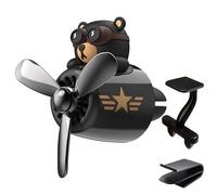 Tesla Model 3 Y S X Car air fresheners Scents diffuser Vent clips Perfume Air freshener DIY fragrance for Tesla Interior Accessories AC Vent freshener (MY & M3(Old), Black Bear)