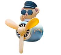 Tesla Model 3 Y S X Car air fresheners Scents diffuser Vent clips Perfume Air freshener DIY fragrance for Tesla Interior Accessories AC Vent freshener 2019 2020 2021 2022 2023 (Brown Bear)