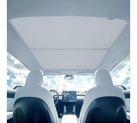 Tesla Model Y Sunshade Roof, Magshade for Tesla Model Y to Block UV and Keep Cooling, Magnetical Foldable Model Y Sunshade for Glass Roof, Tesla Model Y Accessories 2024 2023 2022 2021 2020