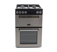 Tesla Series 3 60cm Dual Fuel Cooker - Stainless Steel