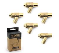 Tesla T-Doc Standard 15mm Drain-Off Valve (Tdocs) - 5 Pack