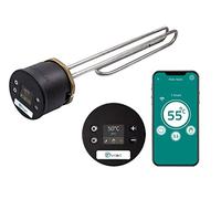 Tesla T-Smart Hot Water Cylinder Thermostat +14 inch Incoloy Immersion Heater TIHTS476