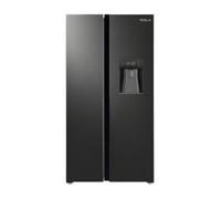 Tesla T582Sbsb - Black American Fridge Freezer - 582L - E Energy Rating