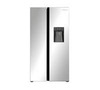 Tesla T582Sbsx - Stainless Steel American Fridge Freezer - 582L - E Energy Rating