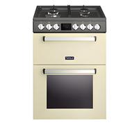 Tesla TMRDF60C - Cream Dual Fuel Range Cooker - 68L+31L - A Energy