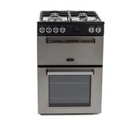 Tesla Series 3 60cm Dual Fuel Cooker - Stainless Steel