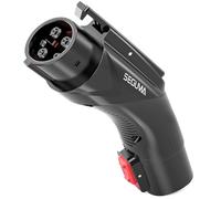 Tesla to J1772 Charging Adapter Tesla Charger Adapter Max 80 Amp 250V AC with Safety Lock Compatible with Tesla Home Wall Destination Chargers and Mobile Connectors, J1772 Adapter