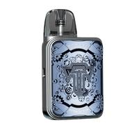 TESLACIGS Vape Pens Vape Kit with Steampunk Style,Battery Indicator, 2PCS Refillable Pod,800 Mah Battery,2mL Visible Pod, Airflow Adjustment(No Liquid No Nicotine)