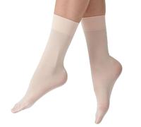 Tesmark 6 X Pairs 60 Denier Dance Socks for Girls Ultimate Fit & Flexible Assorted & Pink Ballet Socks Tailored for Dancers Ballet Sock for Girls (7-10 Years, Theatrical Pink)