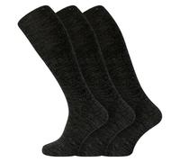 Tesmark 6X Pairs Mens Socks Long Length Lambs Wool thermal socks, Assorted Colour, Black, Charcoal & Argyle boot socks Soft & Walking Socks UK Size 6-11 (6-11, Charcoal)