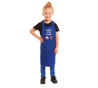 Tesmark Nana's Little Helper Apron for Kids Ideal for Cooking Baking Painting Pottery Drawing Culinary Kitchen and Craft Activities Perfect for Junior Artists and Chefs (Blue)