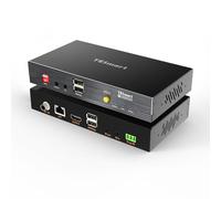 TESmart 4K@30Hz HDMI KVM Extender 328ft over CAT5e/6/6A Zero-Latency
