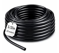 Tesmotor Micro Drip Irrigation Tube, I.D 13mm/O.D 16mm Garde Watering Tube Line for DIY Automatic Irrigation System, Flexible Durable & UV-Proof Irrigation Pipe