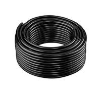 Tesmotor Micro Drip Irrigation Tube, I.D 4mm/O.D 6mm Garde Watering Tube Line for DIY Automatic Irrigation System, Flexible Durable & UV-Proof Irrigation Pipe (30M)