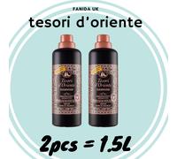 Tesori D'oriente Aromatic Softner Concentrated Hammam Orange 750ml, PACKS OF 2