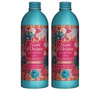 Tesori d'Oriente:"Ayurveda" Aromatic Bath Cream, Ayurvedic Recipe - 16.9 Fluid Ounces (500ml) Bottle (Pack of 2) [ Italian Import ]
