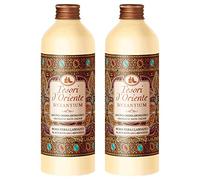 Tesori d'Oriente - Bath Cream Byzantium, Body Wash with Notes of Black Rose and Labdanum, Cleanses the Skin and Gives Nutrition and Hydration, 500 ml