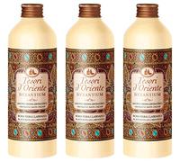 Tesori d'Oriente - Bath Cream Byzantium, Body Wash with Notes of Black Rose and Labdanum, Cleanses the Skin and Gives Nutrition and Hydration, 500 ml