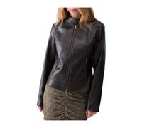Tess Jacket - female - Liu Jo - Leather Jackets - Brown - M - Jackets M