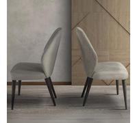 Tessa Nabuk Fabric Dining Chair - Variation Available