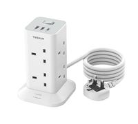 TESSAN Tower Extension Lead with USB C Slots