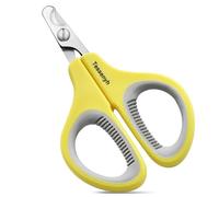 Tessenyh Professional Cat Nail Clipper, Stainless Steel Cat Nail Trimmer for Small Animals, with Sharp Blade and Anti-Slip Handles for Safe and Effective Grooming