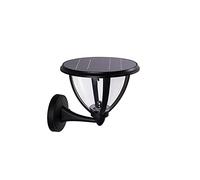 TESSLO Solar Wall Lantern Lights Outdoor Motion Sensor, Vintage Wall Sconces Light, Wall Mount Lights LED Bulbs Included Waterproof For Patio Yard Porch Garden Fence, Black