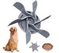 TESSTSY Slow Feeder Insert for Dog Bowl, Cuttable Slow Feeder Insert, Reduce Digestion and Overeating, Pet feeder with Strong Suction CupsBowls to Slow Down Eating, Anti Sling Bowl Dog Accessories