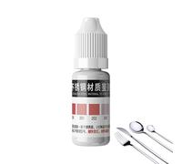 Test Acid For Stainless Steel | Analysis Liquid For 304/316 Stainless Steel | 12ml Rapid Testing Reagent, Portable Kitchen Gadget For Testing Tableware, Sanitary Ware And Building Materials