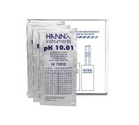 Test All Water: -70010P pH 10.01 Buffer Sachets, 25 x 20 mL sachets (Hanna Instruments)