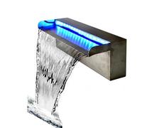 Test all water Deep Blue Fountain / Swimming Pool Waterfall Water Feature 900mm
