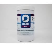 TEST ALL WATER - Oasis 5000 Water Purification Tablets | Emergency & Household Safe | 60 Tablets | 5ppm WHO Recommended | Water Purifying, Treatment & Filtration | Ideal for Camping