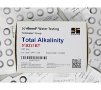 TEST ALL WATER - Total Alkalinity Count Tablets | 250 Tablets for Pools, Spas & Hot Tubs | Manual Testing with Shaker Bottle Method | Amber Bottle for Durability