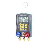 Test And Charging Manifold Digital Vacuum Pressure Refrigeration Tester HVAC Temperature Tester Real-time detection(R134A)