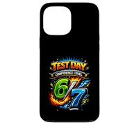 Test Day 67 Confidence Level Meme Six Seven Kids Boys Girls Case for iPhone 13 Pro Max