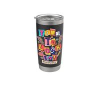 Test Day Exam Teacher Motivation Testing Week Time to Lock Stainless Steel Insulated Tumbler