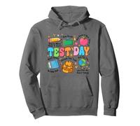 Test Day Motivational Teacher State Testing Rock The Test Pullover Hoodie