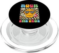 Test Day Rock The Test Teacher Testing Day You Got This Gift PopSockets PopGrip for MagSafe