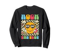 Test Day Rock The Test Teacher Testing Day You Got This Gift Sweatshirt
