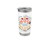 Test Day Testing W ffirmation You Ready Student Teacher Stainless Steel Insulated Tumbler