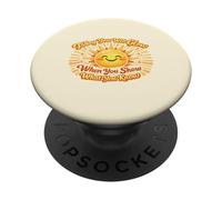 Test Day Today You Will Glow When You Show What You Know PopSockets Adhesive PopGrip