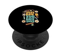 Test Day You Got This Testing Score Teacher Exam PopSockets Adhesive PopGrip