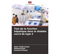 Test de la fonction hépatique dans le diabète sucré de type 2
