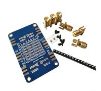 Test Demo Board L68a For Nano Vector Network Analyzers Supporting Dip Devices With Integrated 0805 1206 Patch Circuits Blue Pcb Kit Includes For Sma Female Heads Copper Studs Screws Headers And