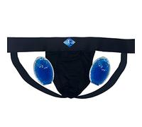 Test-Eeze Vasectomy Jockstrap, Black, Large