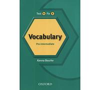 Test It, Fix it: Pre-intermediate: Vocabulary
