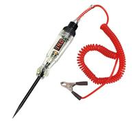 Test Light Automotive 5-120V DC for Various Vehicles, with Voltage Display Polarity Indicate Auto Fuse Tester with Vise Clip Probe Pen