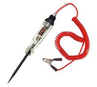 Test Light Automotive 5-120V DC Voltage Tester with Voltage Display and Polarity Indicator Auto Fuse Tester with Clip and Probe for Cars Trucks Trailers